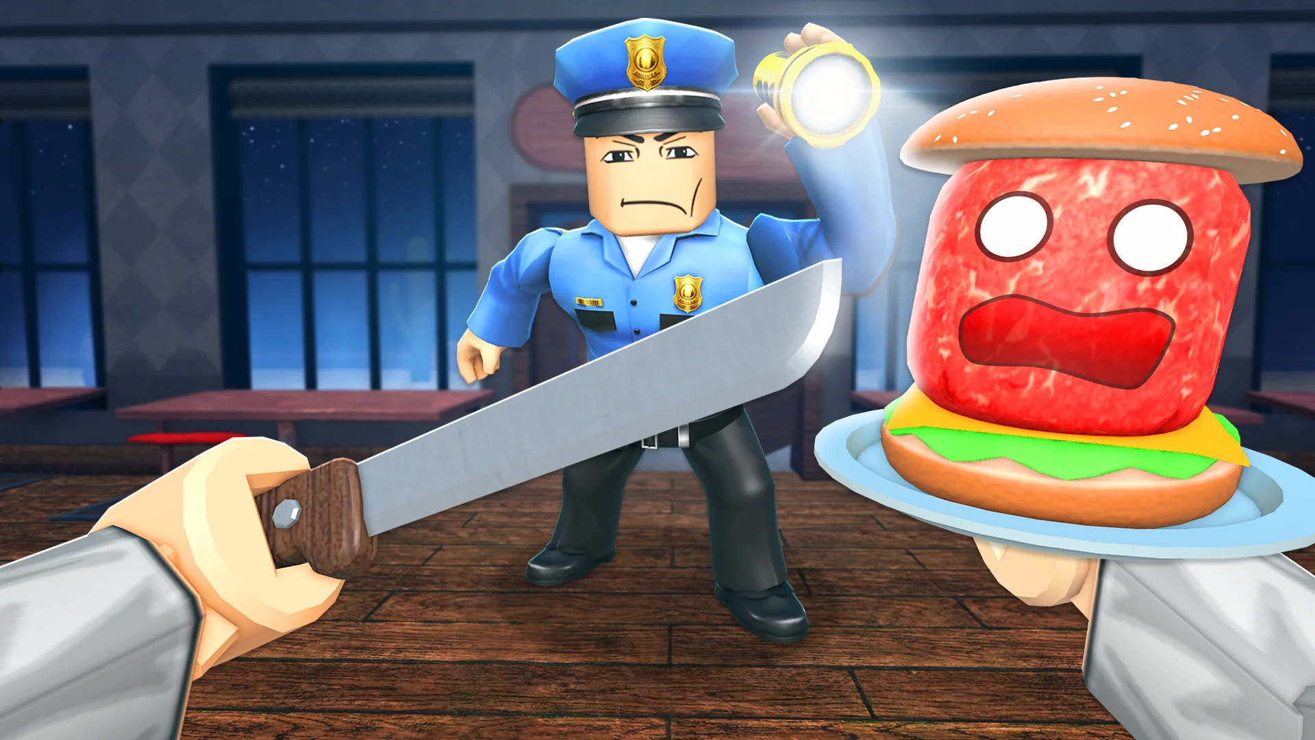 Burgerz — Roblox thumbnail